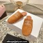 Celine TRIOMPHE Slippers Brown 2024