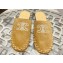 Celine TRIOMPHE Slippers Camel 2024