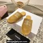 Celine TRIOMPHE Slippers Camel 2024