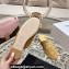 Celine TRIOMPHE Slippers Camel 2024