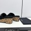 Chanel Platform Pearl and Crystal CC Logo Shearling Mules Black 2024