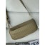 Loewe Large Bracelet Pouch Bag in pleated nappa Clay Green