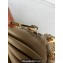 Loewe Large Bracelet Pouch Bag in pleated nappa Clay Green