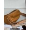 Loewe Large Bracelet Pouch Bag in pleated nappa Warm Desert