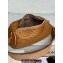 Loewe Large Bracelet Pouch Bag in pleated nappa Warm Desert