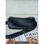 Loewe Large Bracelet Pouch Bag in pleated nappa Black