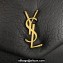 Saint Laurent Calypso large Bag in grained lambskin 777399 Black 2024