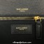 Saint Laurent Calypso large Bag in grained lambskin 777399 Black 2024