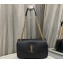 Saint Laurent Calypso small Bag in grained lambskin 777398 Black 2024