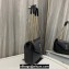 Saint Laurent Calypso small Bag in grained lambskin 777398 Black 2024