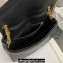Saint Laurent Calypso small Bag in grained lambskin 777398 Black 2024