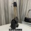Saint Laurent Calypso Bag in plunged lambskin 734153 Black 2024