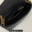 Saint Laurent Calypso Bag in plunged lambskin 734153 Black 2024