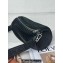 Loewe Large Bracelet Pouch Bag in pleated nappa Black