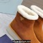 Prada Shearling Suede Ankle Boots Brown 2024