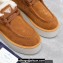 Prada Shearling Suede Lace-Up Booties Brown 2024