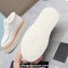 Prada Shearling Suede Lace-Up Booties White 2024