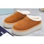 Prada Shearling Suede Cozy Platform Mules Brown 2024