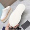 Prada Shearling Suede Cozy Platform Mules White 2024