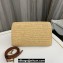 Saint Laurent KATE 99 TASSEL bag in raffia 604276 2024
