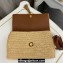 Saint Laurent KATE 99 TASSEL bag in raffia 604276 2024