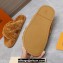 Louis Vuitton Shearling cross-over straps LV Bliss Comfort Mules Brown 2024