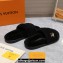 Louis Vuitton Shearling LV Bliss Comfort Mules Black 2024