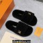 Louis Vuitton Shearling LV Bliss Comfort Mules Black 2024