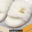 Louis Vuitton Shearling LV Bliss Comfort Mules White 2024