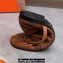 Hermes Jolly ballet flats Brown with signature wrap-around ankle strap 2024
