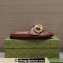 Gucci Women's Marina chain slide sandals 794176 leather Brown 2024