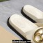 Gucci Women's Marina chain slide sandals 794176 leather White 2024