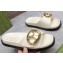Gucci Women's Marina chain slide sandals 794176 leather White 2024