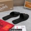 Christian Louboutin timeless CL mules in calf leather Black 2024