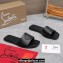 Christian Louboutin timeless CL mules in calf leather Black 2024