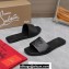Christian Louboutin timeless CL mules in calf leather Black 2024