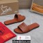 Christian Louboutin timeless CL mules in calf leather Brown 2024