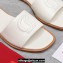 Christian Louboutin timeless CL mules in calf leather White 2024