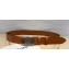 Celine Width 3.5cm Large triomphe belt in VINTAGE CALFSKIN Camel/Silver