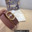 Dior Width 3cm 30 Montaigne Jolie Belt in Smooth Calfskin Nude Pink