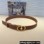 Dior Width 3cm 30 Montaigne Jolie Belt in Smooth Calfskin Nude Pink