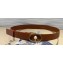 Dior Width 3cm 30 Montaigne Jolie Belt in Smooth Calfskin Brown