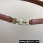 Celine Square Adjustable Belt In Taurillon Leather Camel