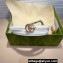 Gucci Width 1.2cm Thin patent Double G belt 707327 White