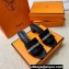 Hermes Gigi 50 sandals in calfskin Black/Python with Kelly buckle (original quality)