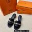 Hermes Gigi 50 sandals in calfskin Black/Python with Kelly buckle (original quality)