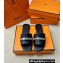 Hermes Giulia sandals in calfskin Black/Python with Kelly buckle (original quality)