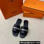 Hermes Giulia sandals in calfskin Black/Python with Kelly buckle (original quality)