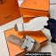Hermes Oran Sandals in fringed H canvas Brown (original quality)