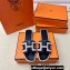 Hermes Oran Sandals in Calfskin Black and canvas (original quality)
